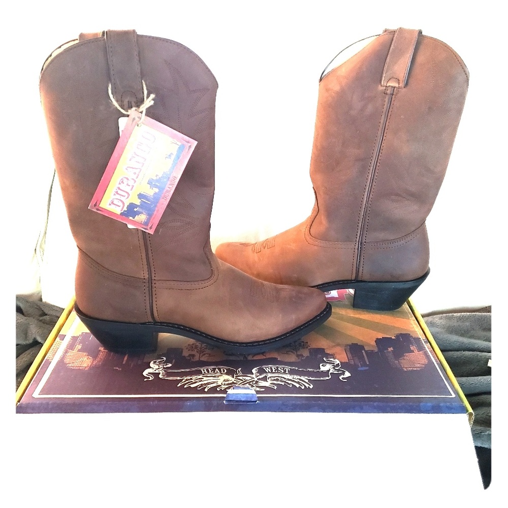 Durango Womens Tan Cowboy Boots